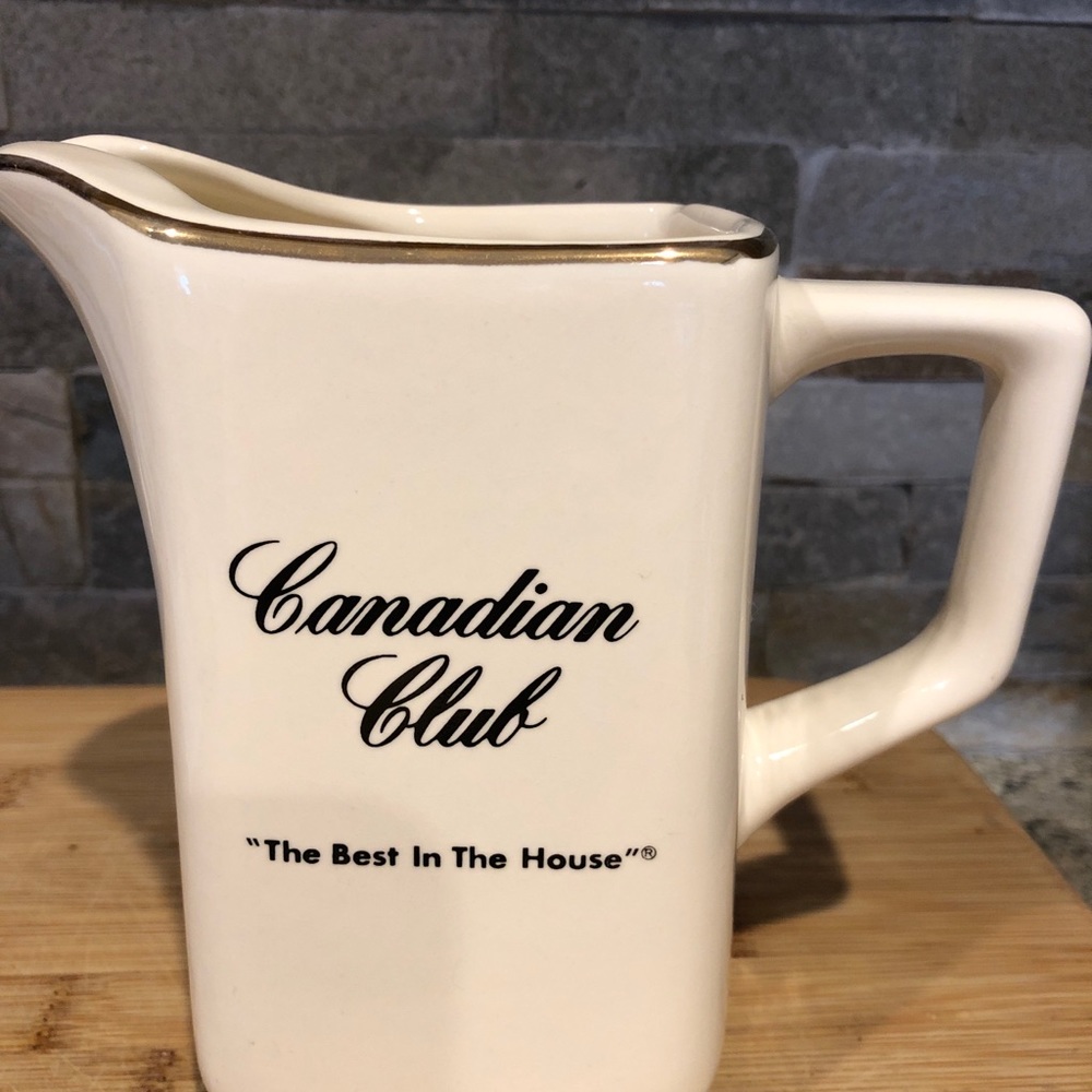 Pfaltzgraff Canadian Club “The Best in the House”
